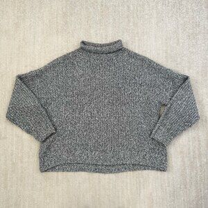 American Eagle Cotton Knit Turtleneck Sweater L